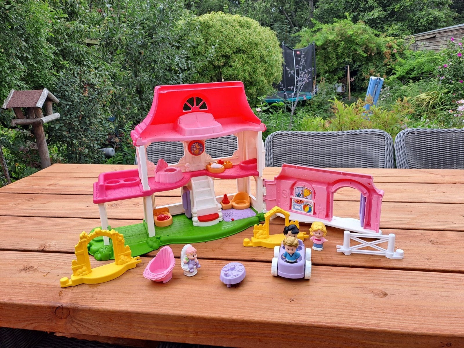 Fisher-Price Little People Speelhuis met accessoires, Ophalen, Zo goed als nieuw