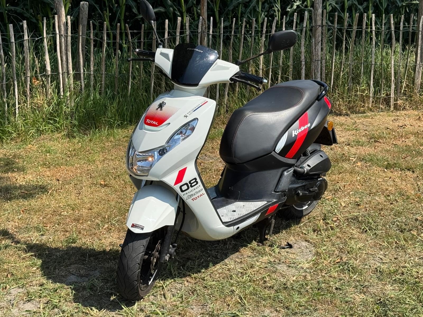 Peugeot Kisbee Sport (Geel kenteken) 29.428 KM., Fietsen en Brommers, Scooters | Peugeot, Ophalen, Gebruikt, Overige modellen