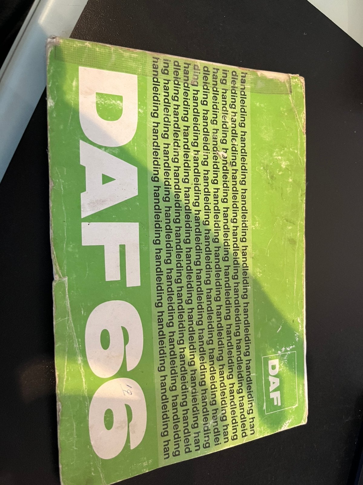 Instructieboekje DAF 66, Auto diversen, Ophalen