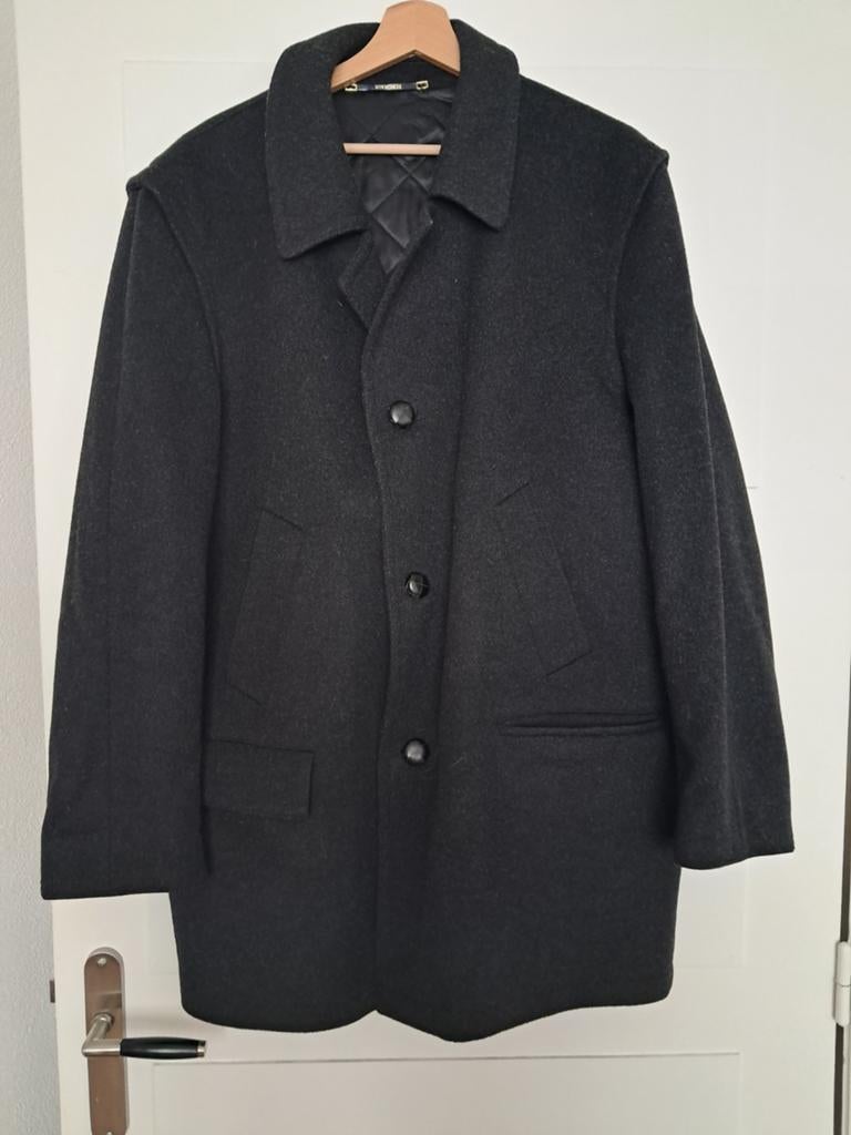 Top Kwaliteit Himalaya Wollen Jas XL Nieuwstaat, Ophalen of Verzenden, Zo goed als nieuw, Maat 56/58 (XL), Zwart