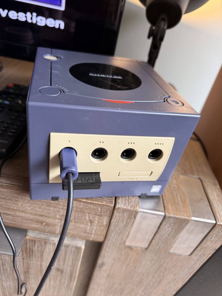 Gamecube incl 3 controllers, memorycard en 9 spellen, Overige genres, Ophalen of Verzenden, Zo goed als nieuw, 3 spelers of meer
