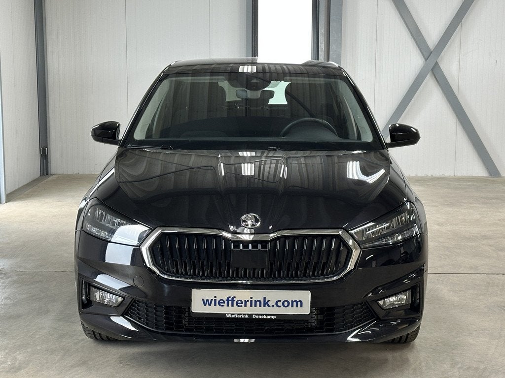 Skoda Fabia 1.0 TSI Business 115 pk DSG | Climate | Stoel ve, 12 maanden, Stof, Gebruikt, Zwart