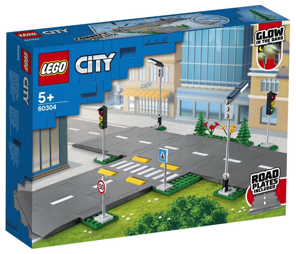 LEGO City 60304 WegenPlaten 112 delig, Ophalen of Verzenden, Nieuw, Complete set, Lego