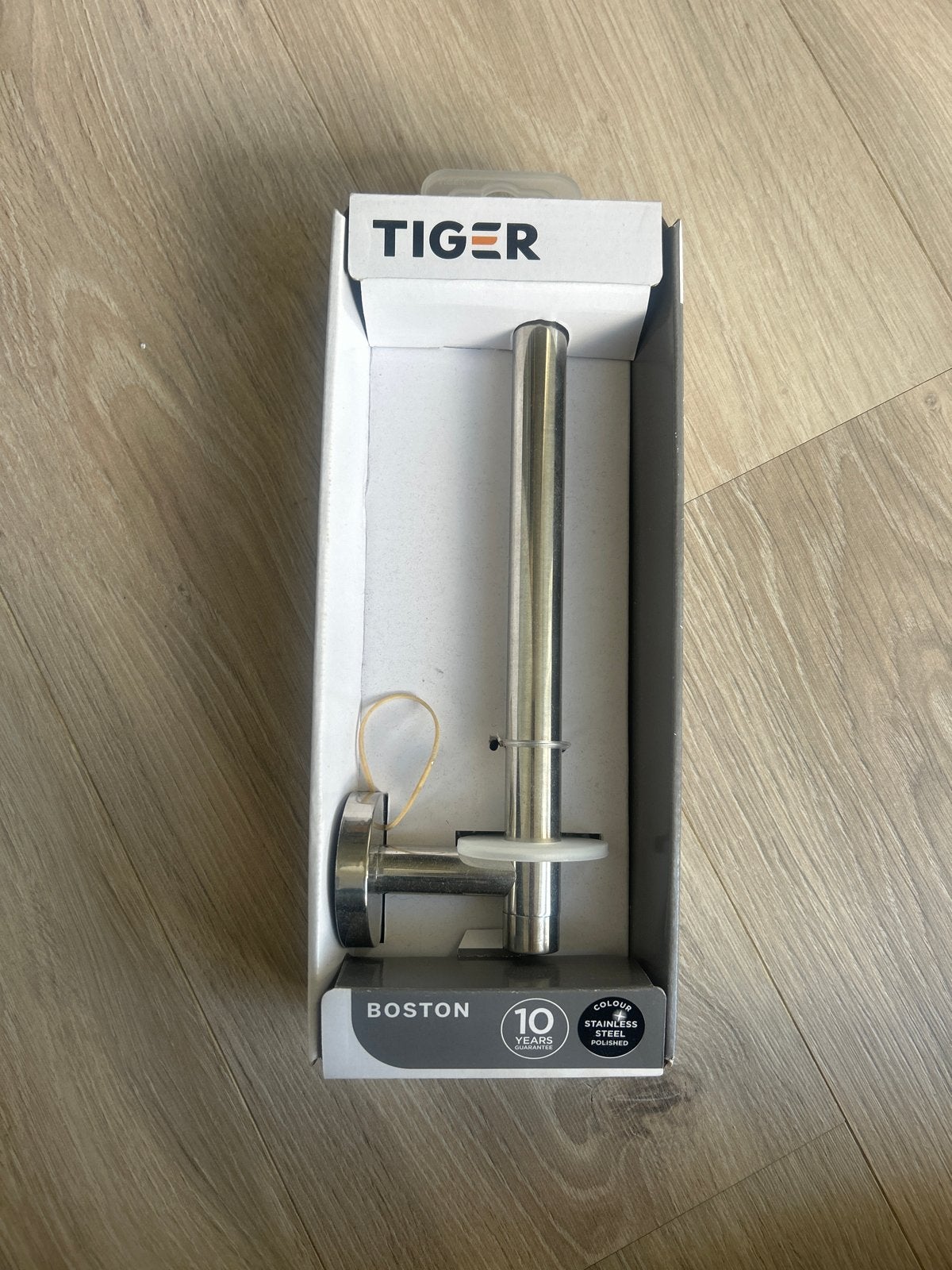 Tiger Boston WC-rollenhouder RVS Nieuw, Toilet-accessoire, Overige merken, Nieuw, Ophalen of Verzenden