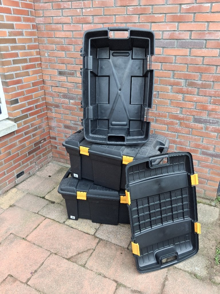 Kunstof opslag krat, Ophalen, 40 tot 60 cm, 50 tot 75 cm, Minder dan 35 cm