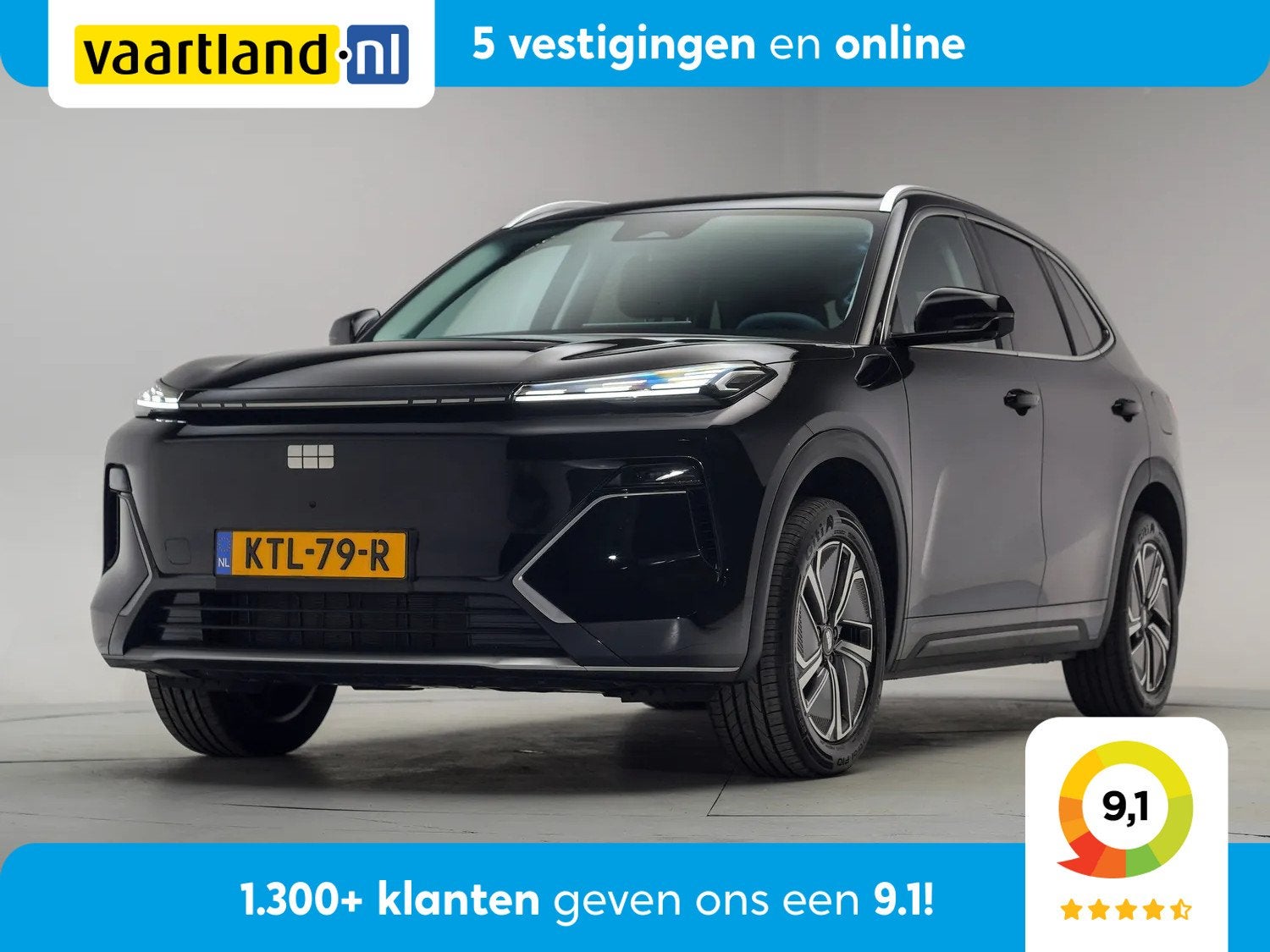 GEELY Starray EM-i Starray EM-i Pro [ 83KM Elektrisch 360 Ca, Auto's, 4 cilinders, Starray EM-i, 100 pk, Zwart