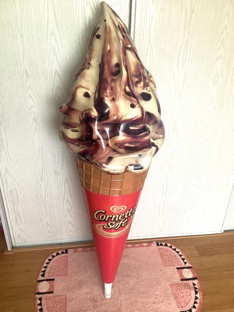 Grote Cornetto reclame ijshoorn, Ophalen, Gebruikt, Overige typen