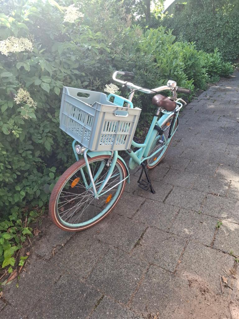 Nette meisjesfiets - 26 Inch, Fietsen en Brommers, Ophalen, Gebruikt, 26 inch of meer, Handrem