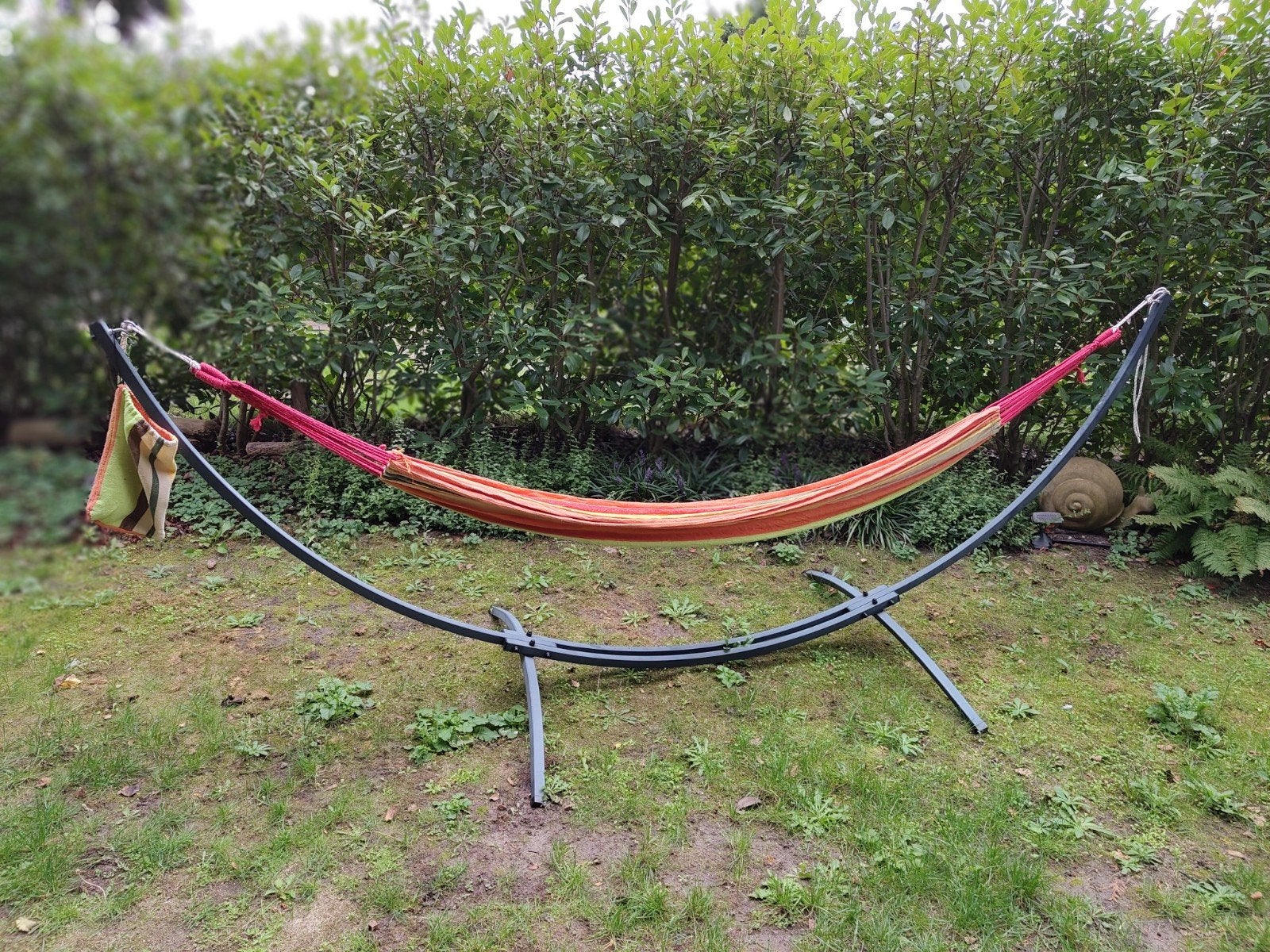 Hangmat met standaard - Zo goed als nieuw, Ophalen, Zo goed als nieuw, Buiten, Meerpersoons