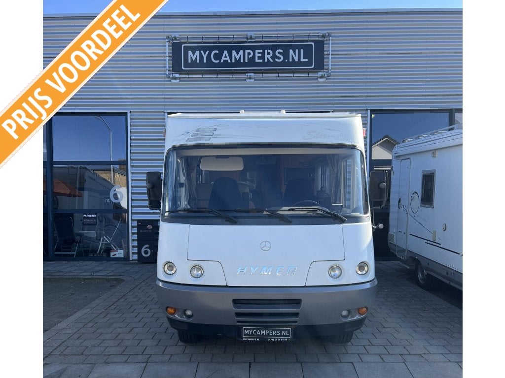 Hymer Starline 6 persoons, Integraal, Ringverwarming, Raamblindering, Bedrijf