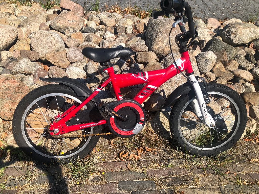 16 inch stoere alpina COMET bmx crossfietsje nette staat !!, Ophalen, Terugtraprem, Gebruikt, Alpina