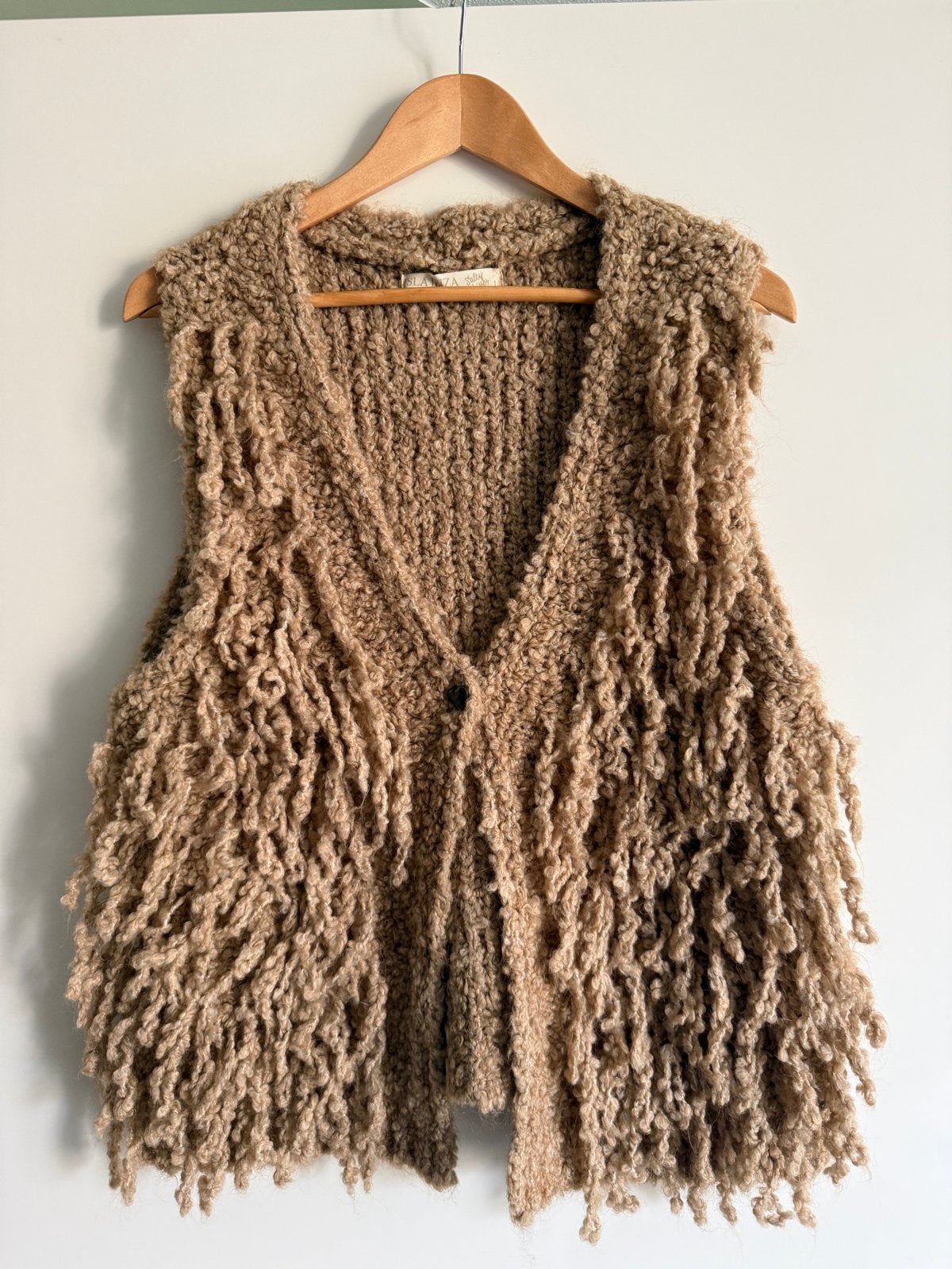 Isla Bonita gilet - Maat L, Ophalen of Verzenden, Zo goed als nieuw, Maat 42/44 (L), Beige
