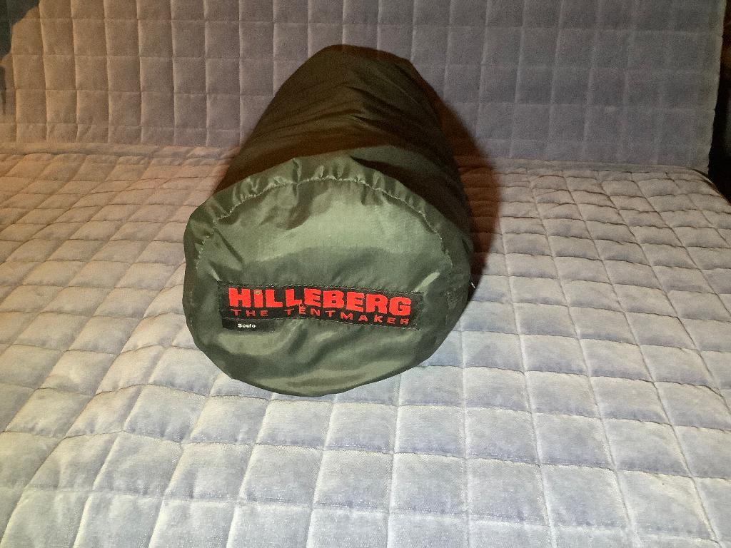 Zeer complete Hilleberg Soulo, ongebruikt, groen, Ophalen of Verzenden, Nieuw, Tot en met 2