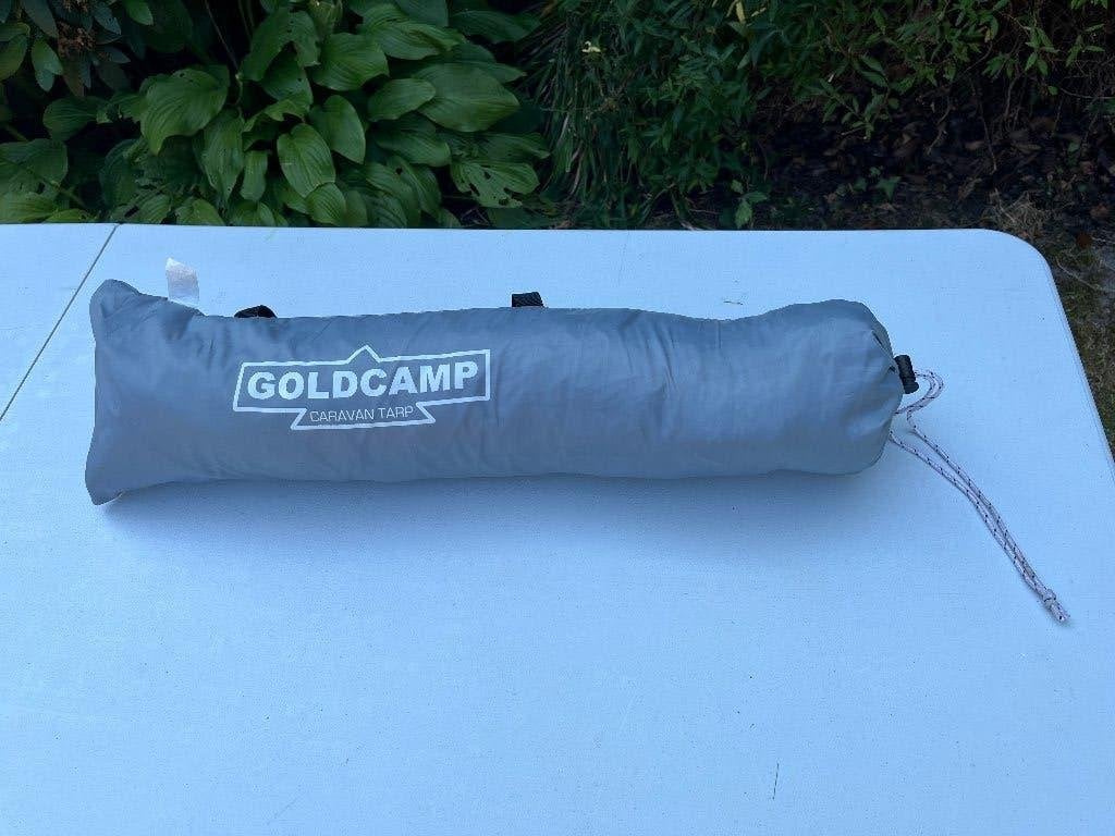 Goldcamp caravan tarp, Ophalen, Zo goed als nieuw