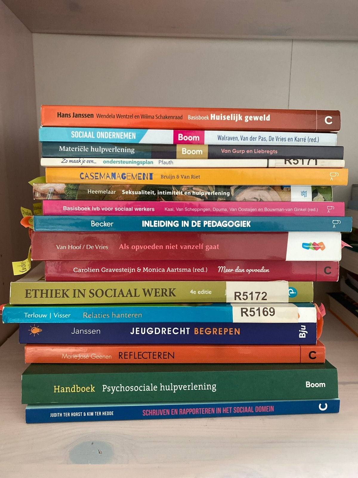 Diverse HBO studieboeken Social Work, Boeken, Ophalen of Verzenden, Gamma, Gelezen, HBO