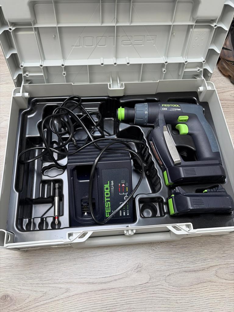 Festool CXS 2.6-Plus 10.8V Boor-/Schroefmachine, Doe-het-zelf en Verbouw, Ophalen of Verzenden, Zo goed als nieuw, Minder dan 400 watt