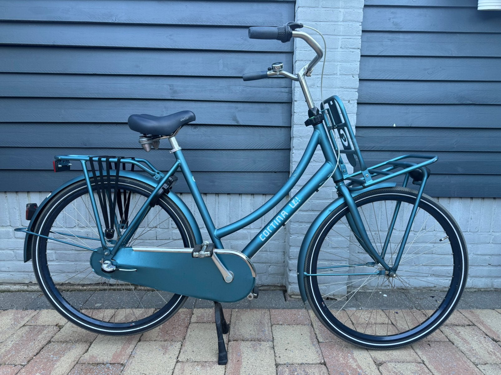 Cortina U4 28 inch fiets, Fietsen en Brommers, Terugtraprem, Versnellingen, 56 cm of meer, Zo goed als nieuw