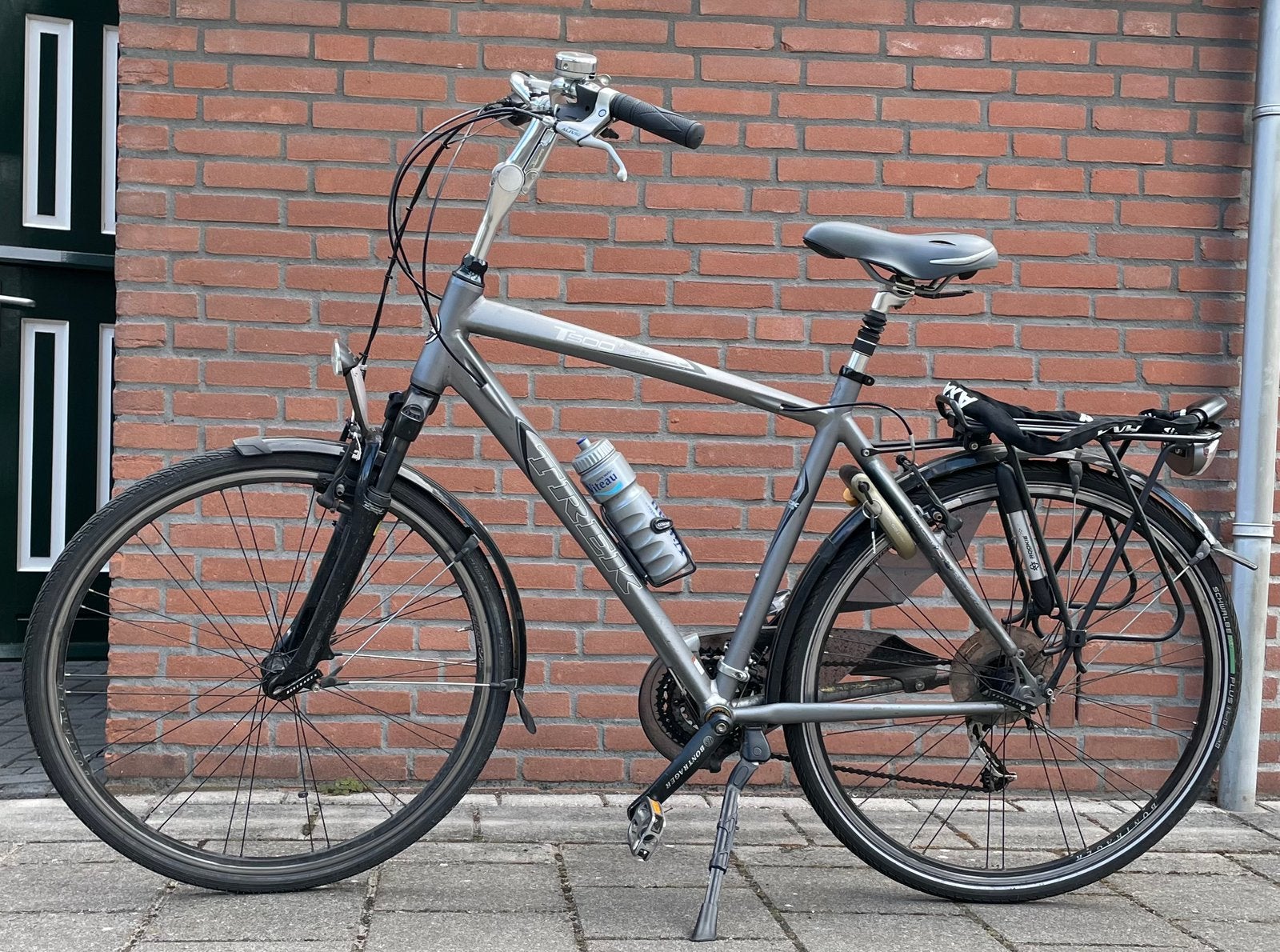 Herenfiets Trek 500, 28 inch, Gebruikt, Vering, Velgrem
