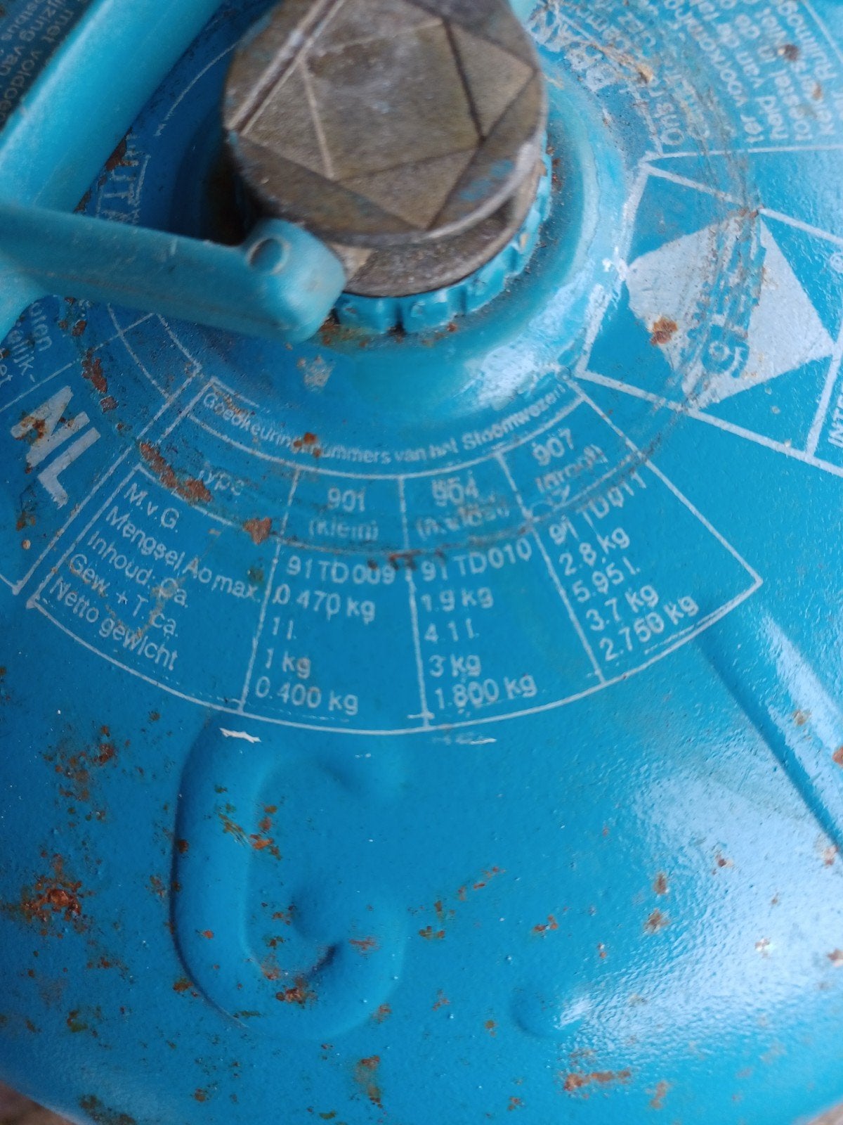 Gasfles, Caravans en Kamperen, Kampeeraccessoires, Ophalen