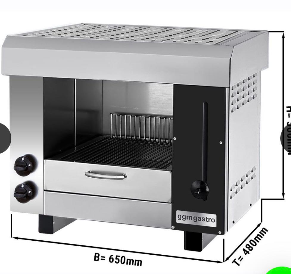 Pita en kapsalon grill oven | Gas | 2 branders |, Ophalen, Grill, 4 kookzones, Gas
