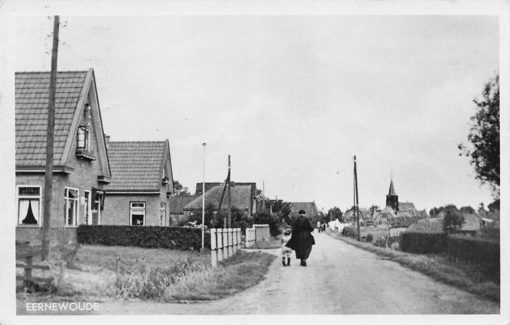 JO122 Eernewoude 1944, Ophalen of Verzenden, 1940 tot 1960, Gelopen, Friesland