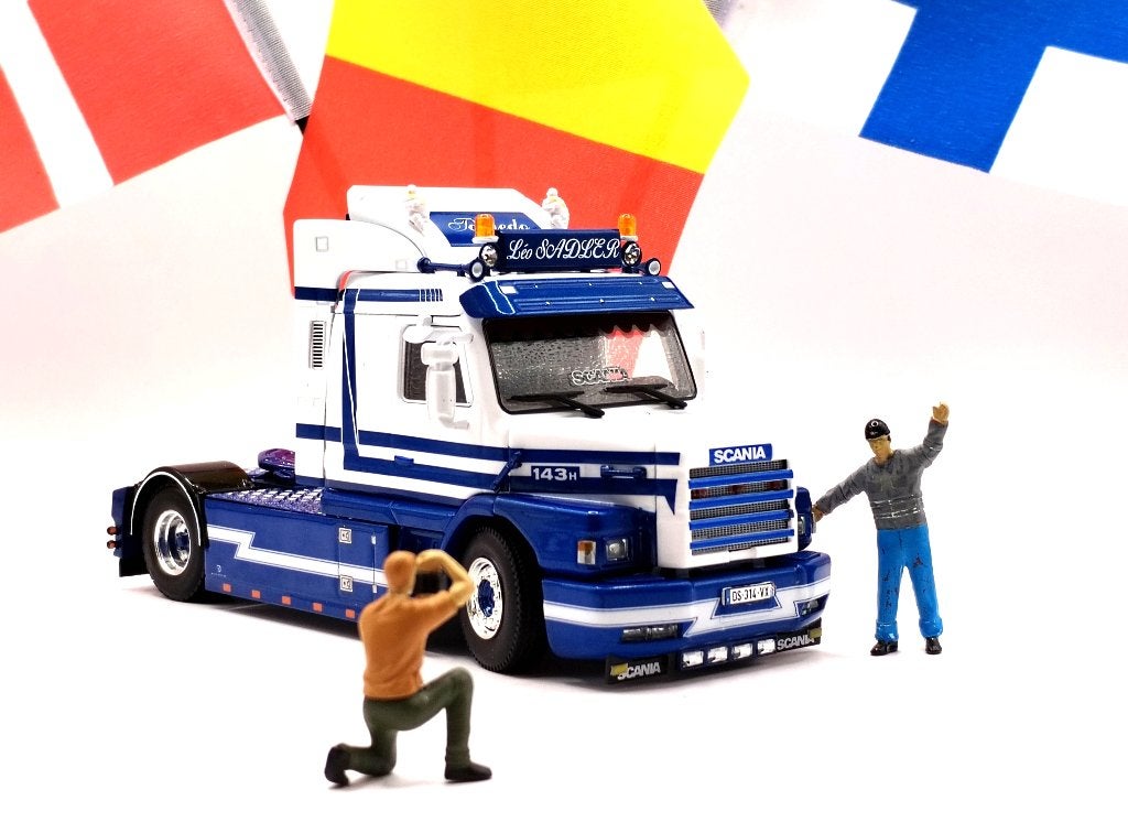 Model tekno et wsi Scania Torpedo  SADLER  wsi, Verzenden, Nieuw, Bus of Vrachtwagen, Wsi