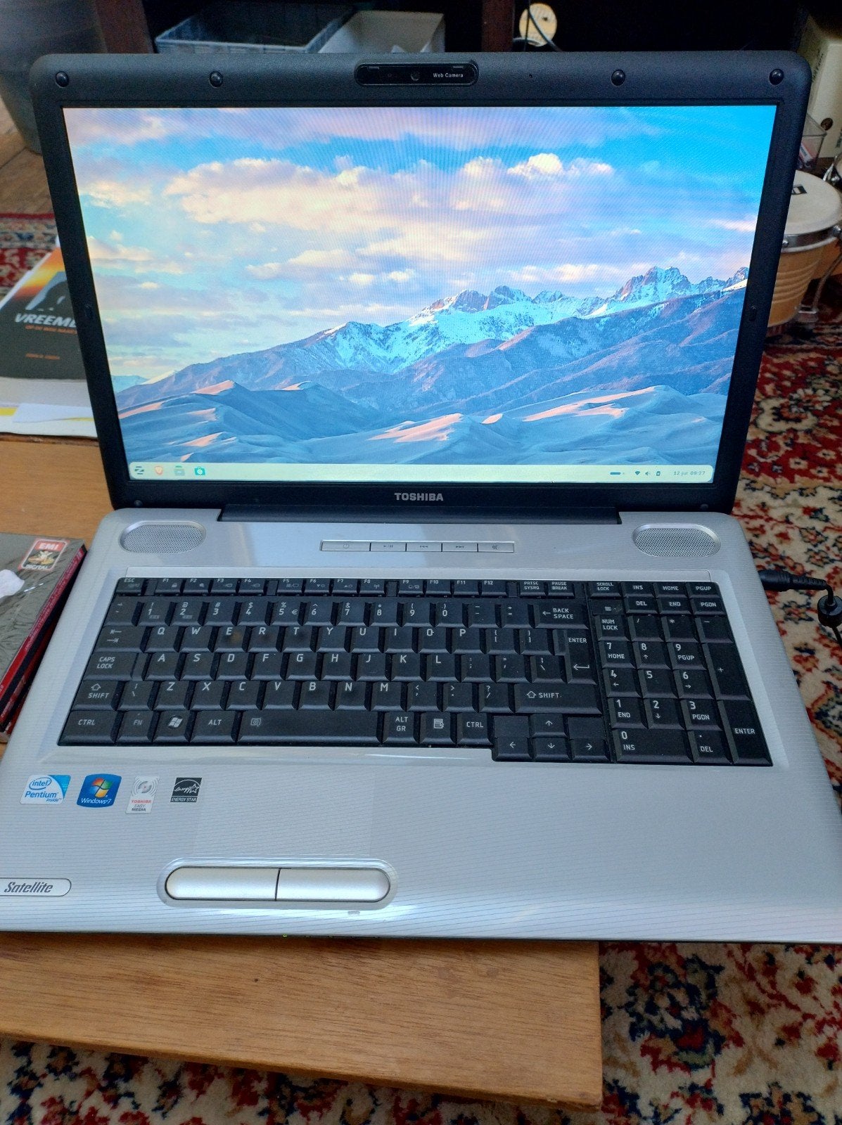 Toshiba Satellite L550-1C9 laptop, Gebruikt, HDD, 2 tot 3 Ghz, Ophalen of Verzenden