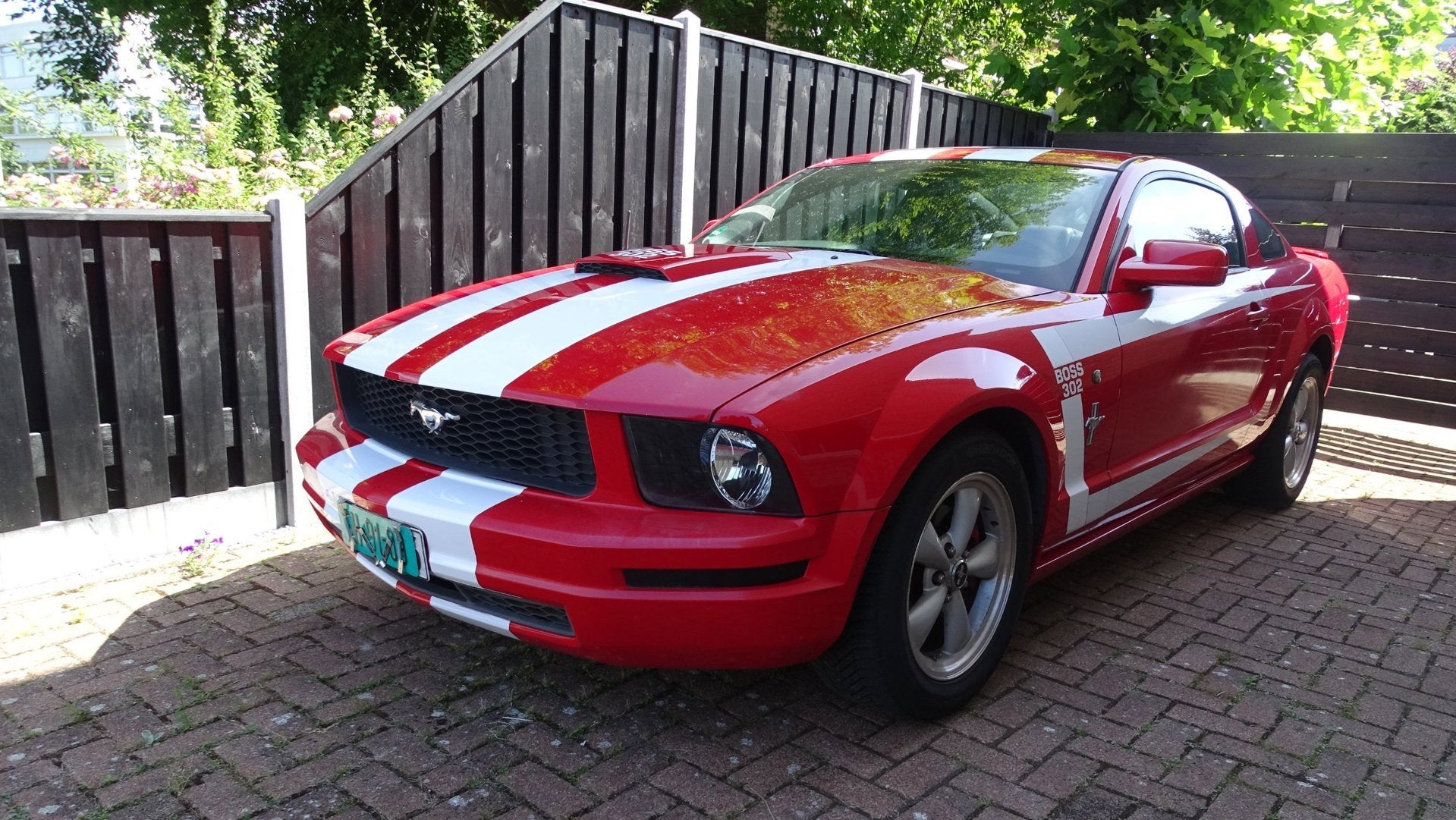 Ford USA MUSTANG 4.0 V6, Auto's, Achterwielaandrijving, Gebruikt, Zwart, 4 stoelen