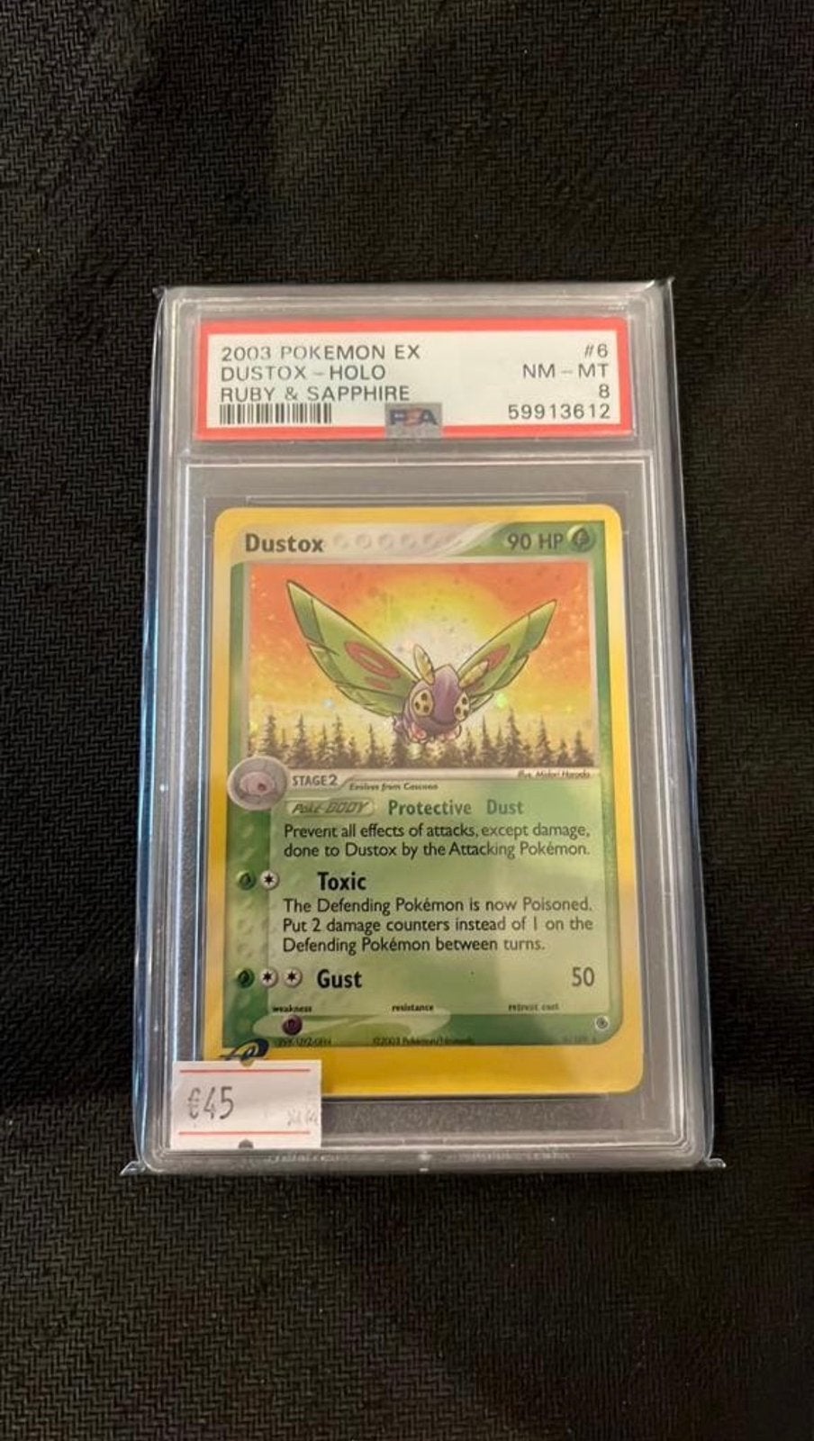 Dustox 6/109 - Pokemon, Ophalen of Verzenden, Zo goed als nieuw