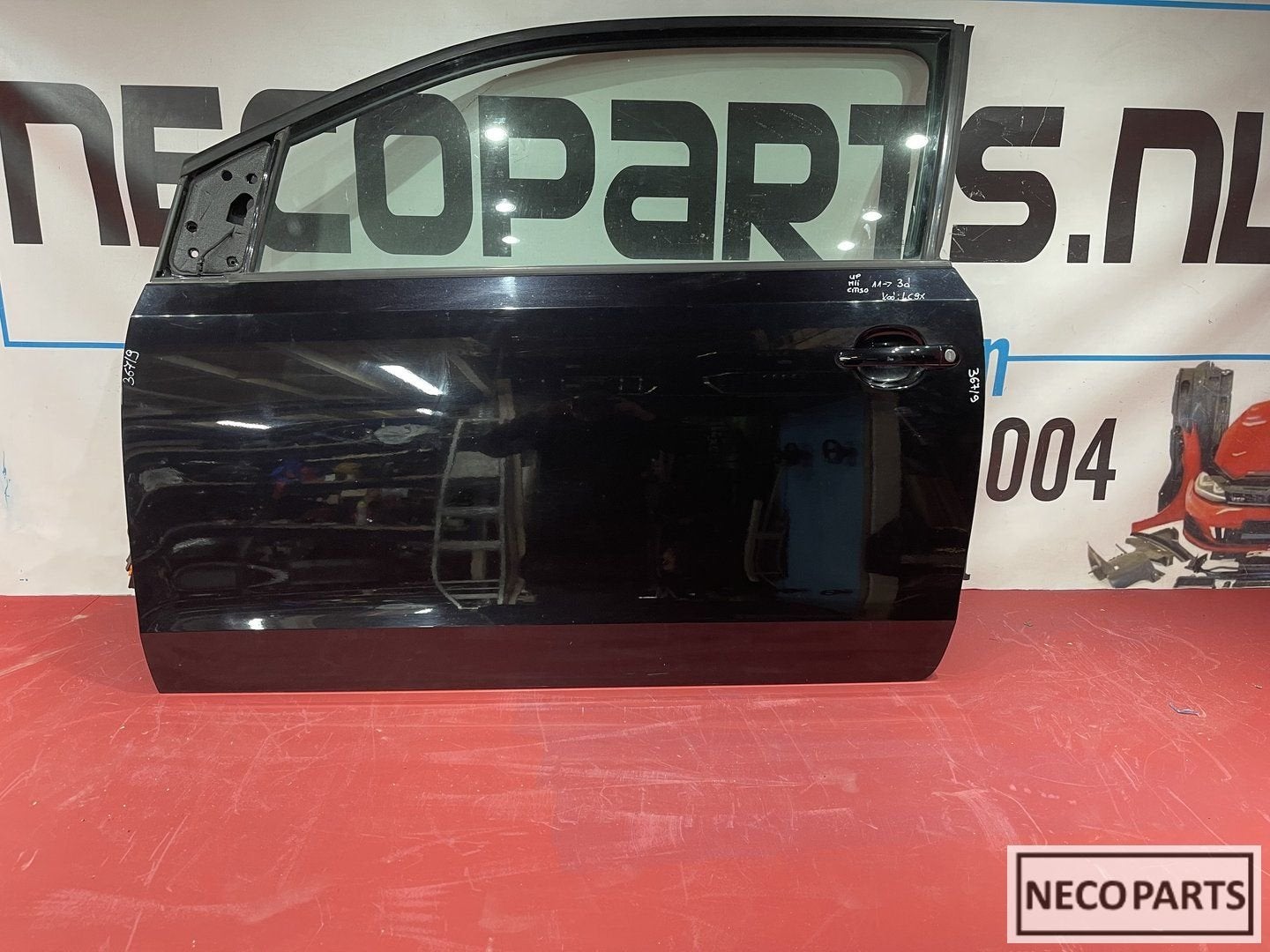 VW UP CITIGO SEAT MII DEUR PORTIER 3 deurs LC9X ORIGINEEL, Gebruikt, Volkswagen, -, Ophalen of Verzenden