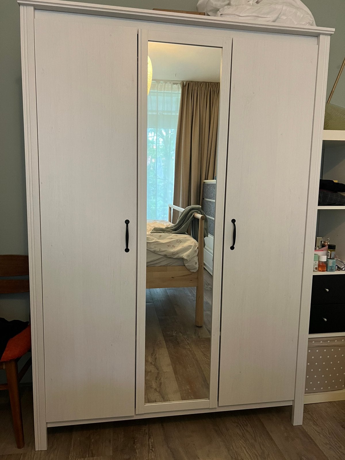 Eén persoons kledingkast, Huis en Inrichting, Ophalen, 50 tot 100 cm, Zo goed als nieuw, 150 tot 200 cm