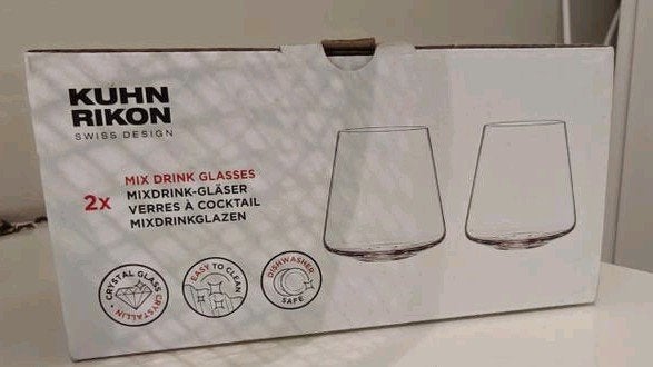Glasses, Huis en Inrichting, Keuken | Keukenbenodigdheden, Ophalen, Nieuw