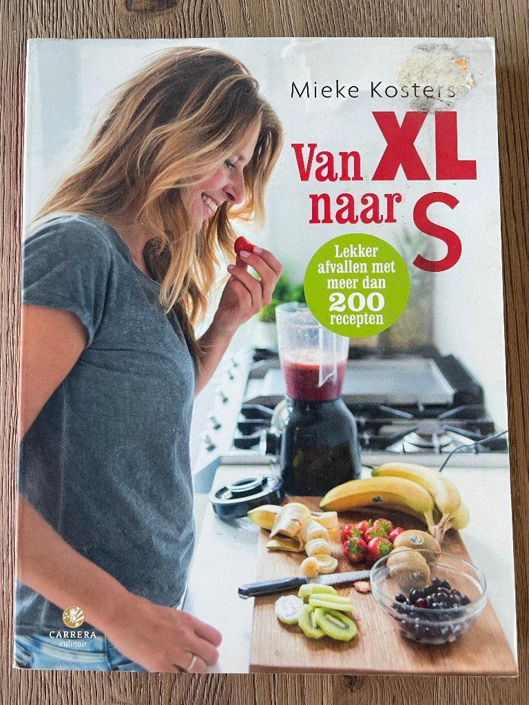 boek Van XL naarS, Gelezen, Dieet en Voeding, Mieke Kosters, Ophalen of Verzenden