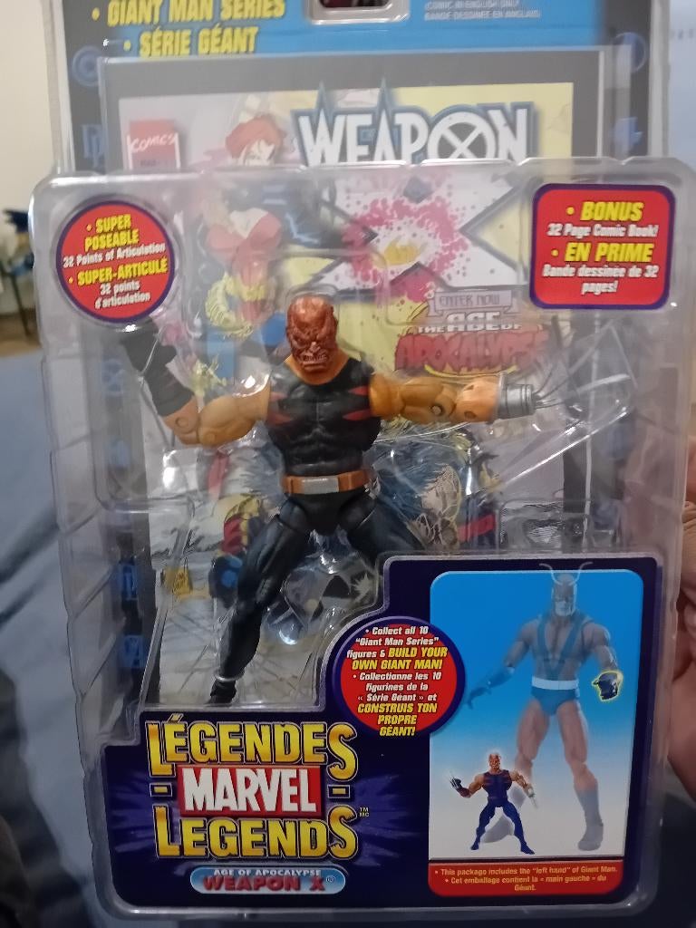 Nieuwe Toybiz Marvel legends Age of Apocalypse Weapon X, Ophalen of Verzenden, Nieuw
