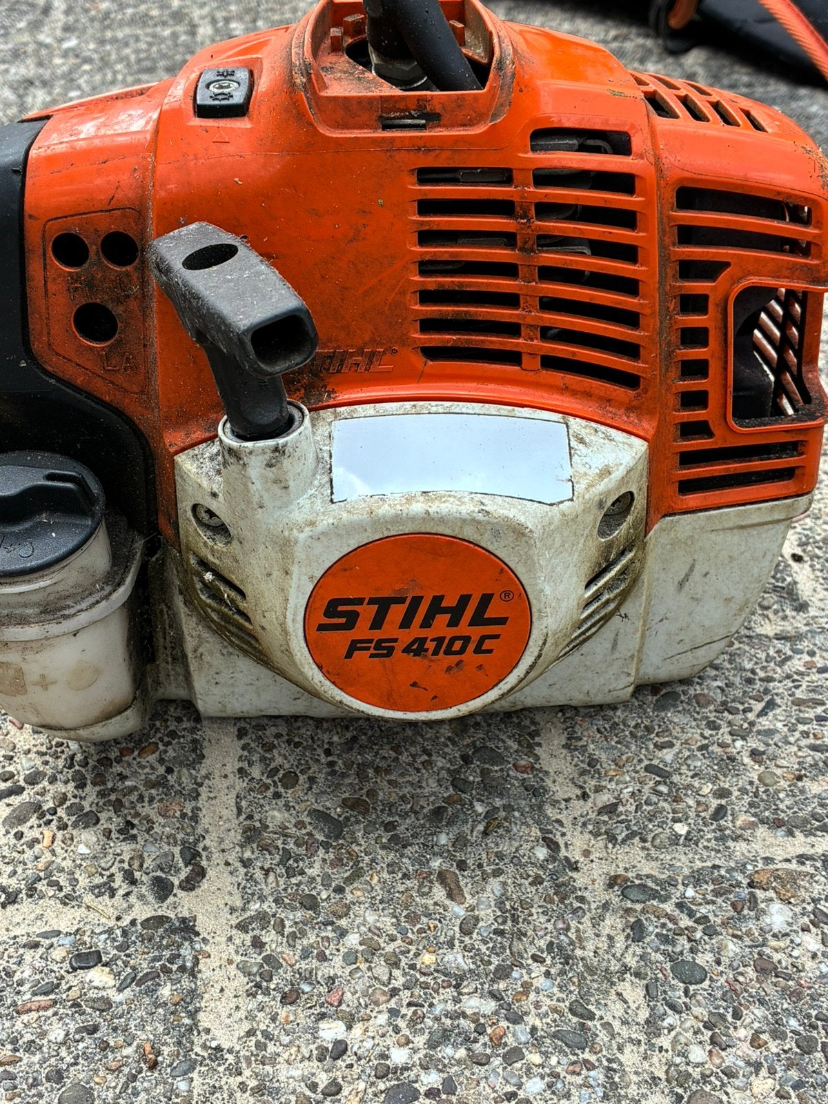 Sthil bermmaaier FS410 C, Ophalen, Gebruikt, Benzine