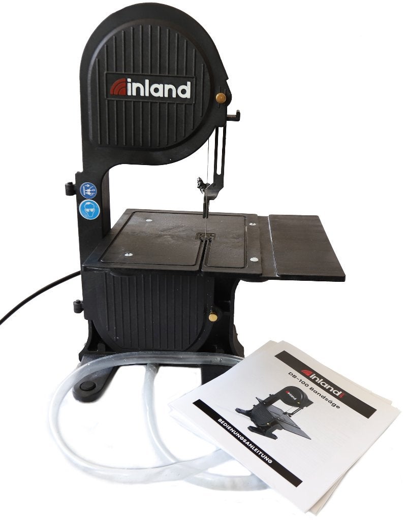 Inland DB-100 Lintzaag machine voor glas, Ophalen, 70 mm of meer, Zo goed als nieuw, Lintzaag