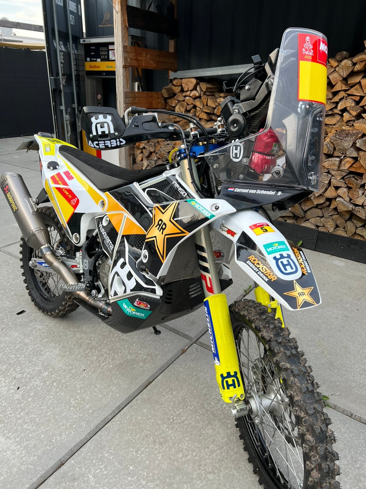 Husqvarna 450fr rally factory, Fietsen en Brommers, Ophalen, Zo goed als nieuw, Overige merken