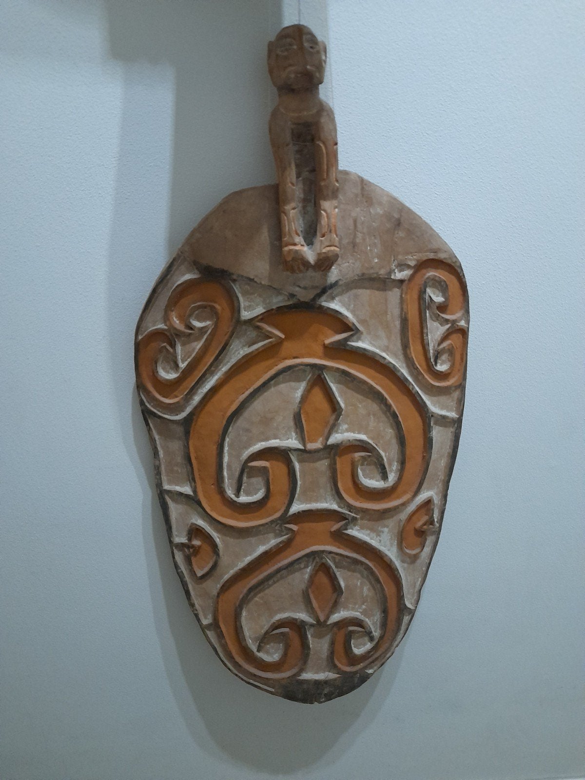 Asmat Papoea New Guinea, Antiek en Kunst, Hout, Handgemaakt, Ophalen of Verzenden, Indonesië