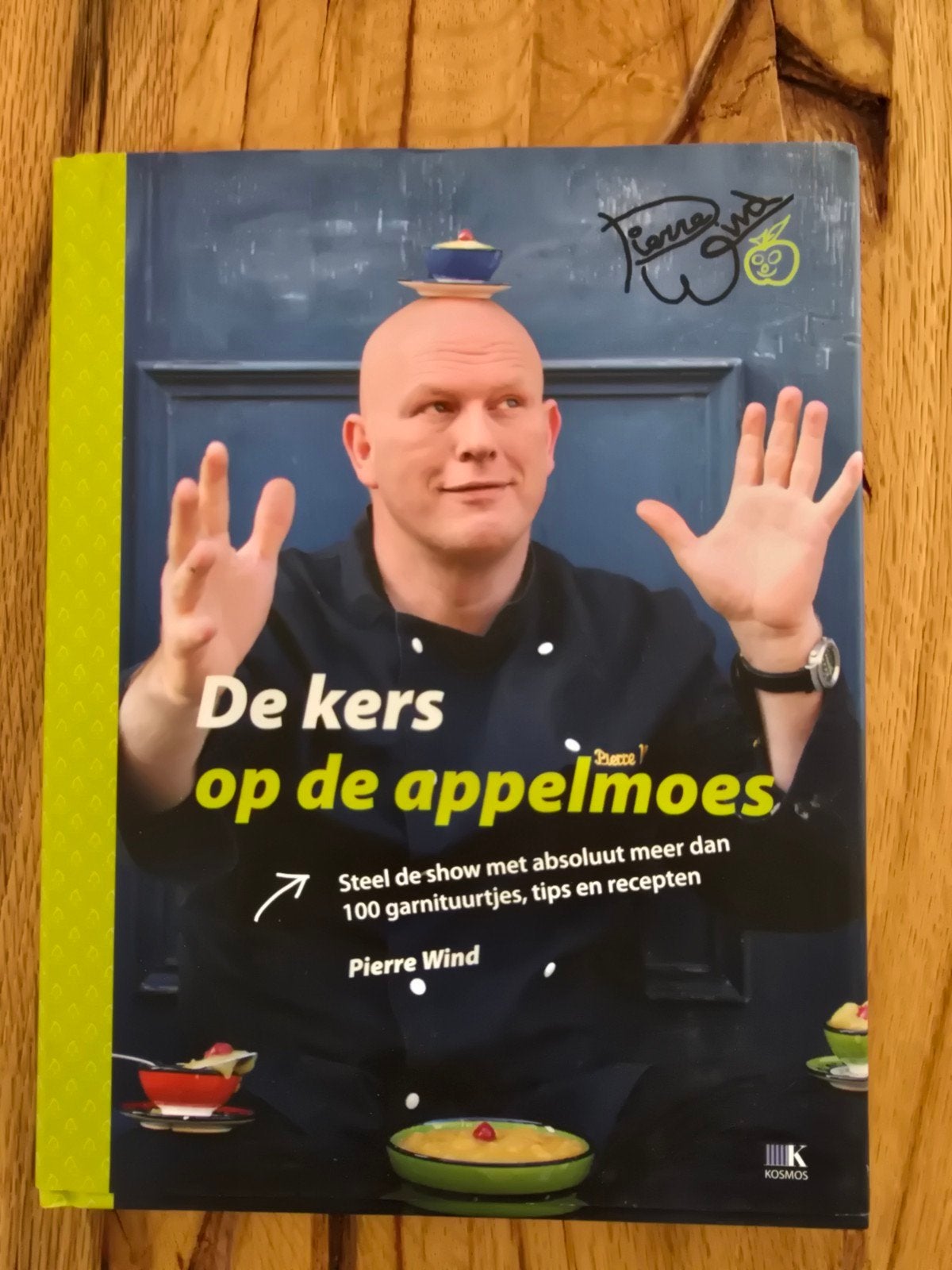 De kers op de appelmoes - Pierre Wind kookboek, Gelezen, Ophalen of Verzenden, Overige gebieden, Pierre Wind