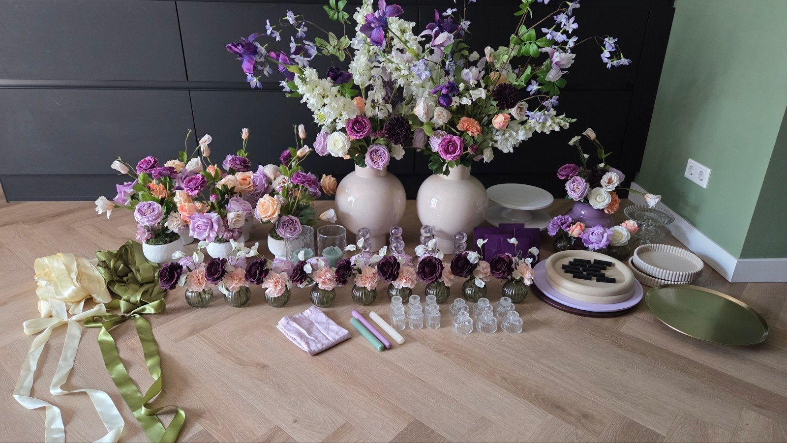 Bruiloft decoratie, set/pakket, welkomstbord, Ophalen, Zo goed als nieuw, Versiering, Geboorte of Huwelijk