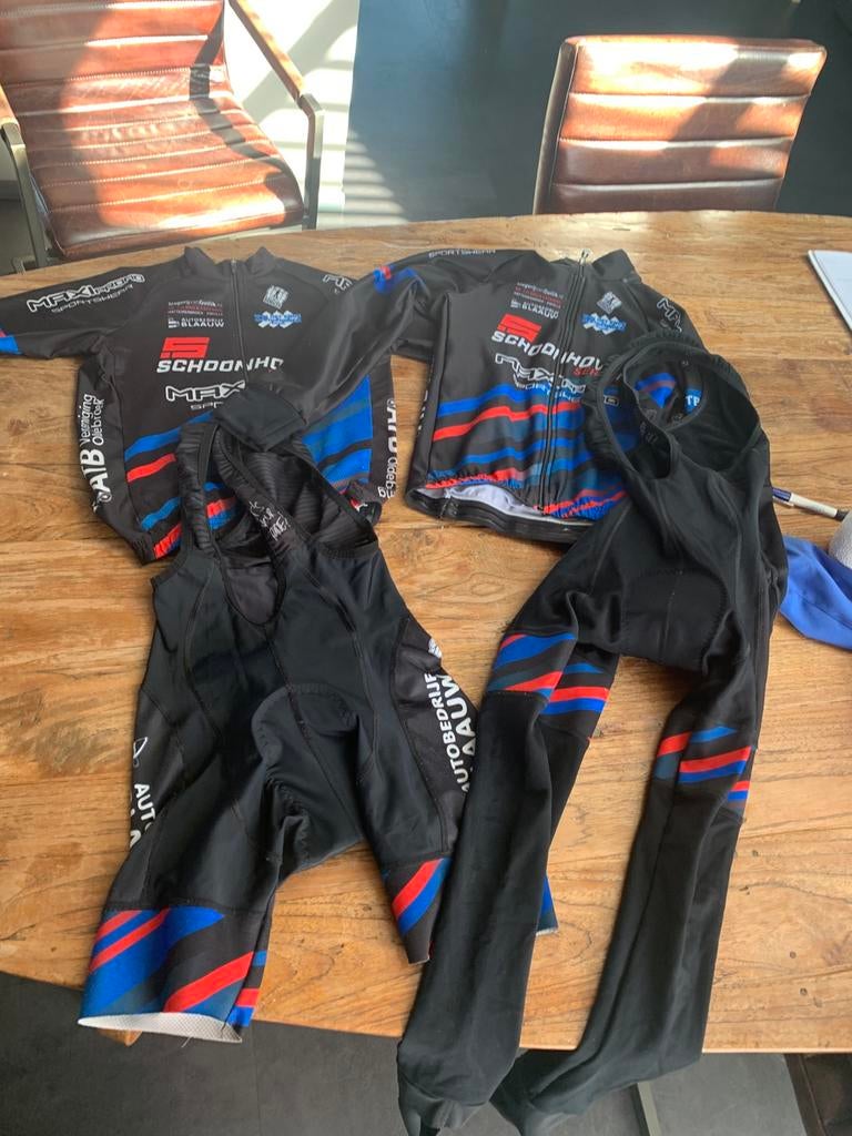 Fietskleding kind 140-152 set, Ophalen of Verzenden, Gebruikt, Jongen, Broek
