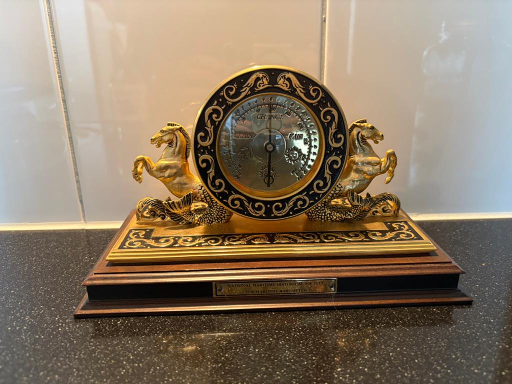 Franklin Mint Maritieme Barometer, Ophalen of Verzenden