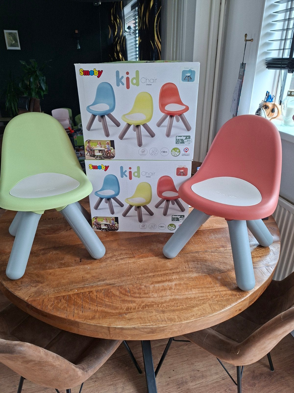 Smoby Kid Chair - Kinderstoelen (4 stuks), Ophalen, Nieuw, Stoel(en)