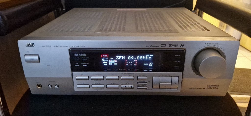 jvc receiver RX- 6001 RGD  zonder afstandbediening, Ophalen of Verzenden, Gebruikt, JVC