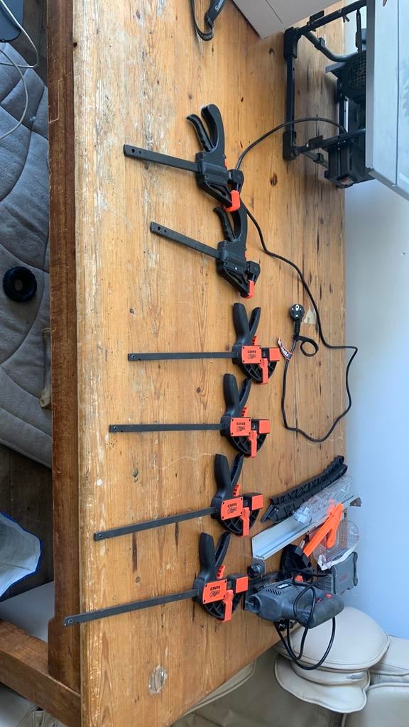 Lijmklemmen, Doe-het-zelf en Verbouw, Gereedschap | Handgereedschap, Ophalen of Verzenden, Gebruikt