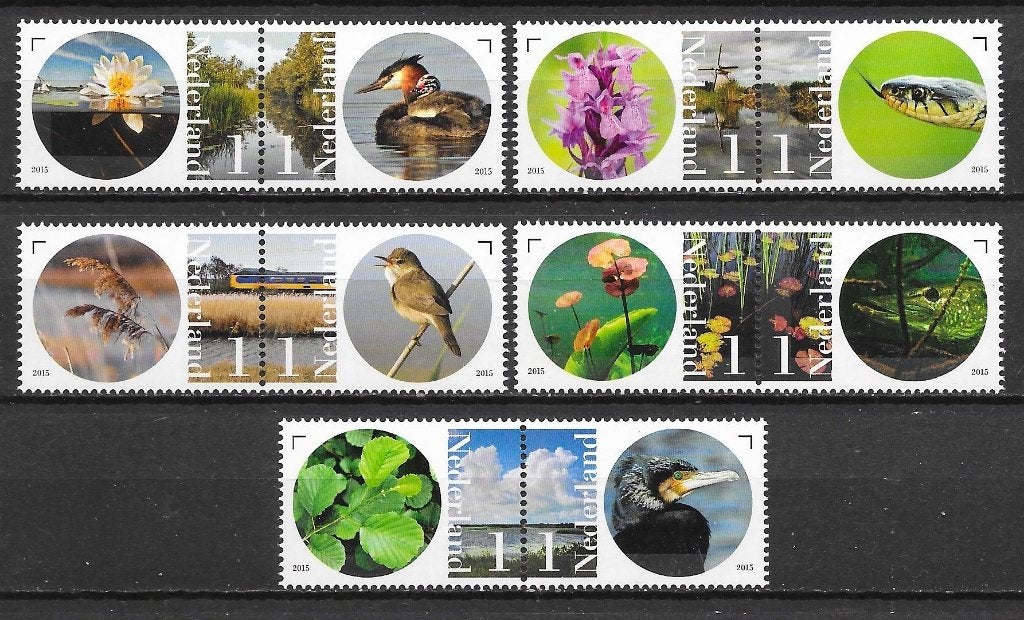 Nvph 3289-98 postfris cw 23,00 uit prestigeboekje, Ophalen of Verzenden