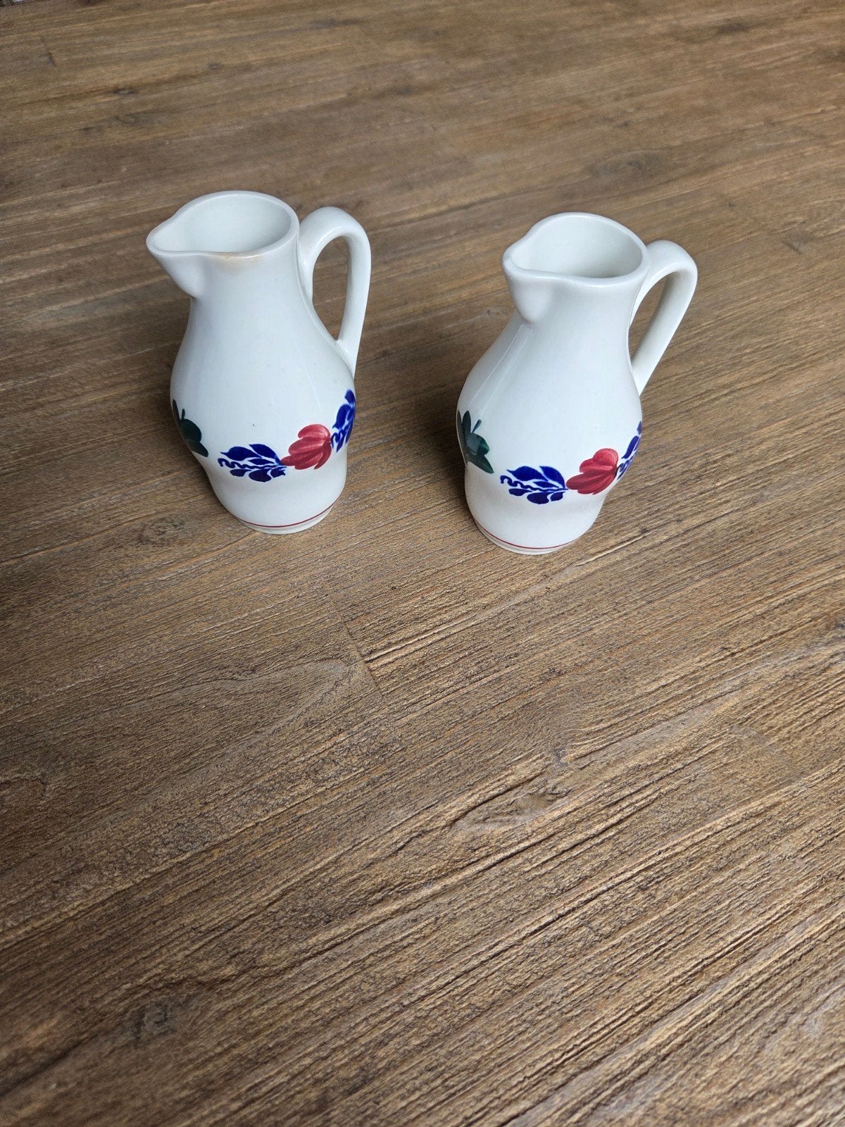 Set van 2 Boerenbont olie en azijn kannetjes, Ophalen
