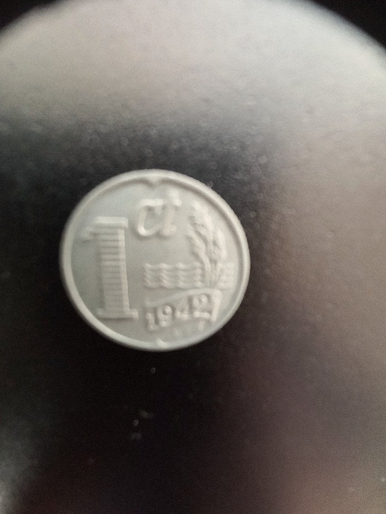 Munten Nederland 1 Cent 1942 Zink / 4x, Ophalen of Verzenden, Koningin Wilhelmina, 1 cent, Setje
