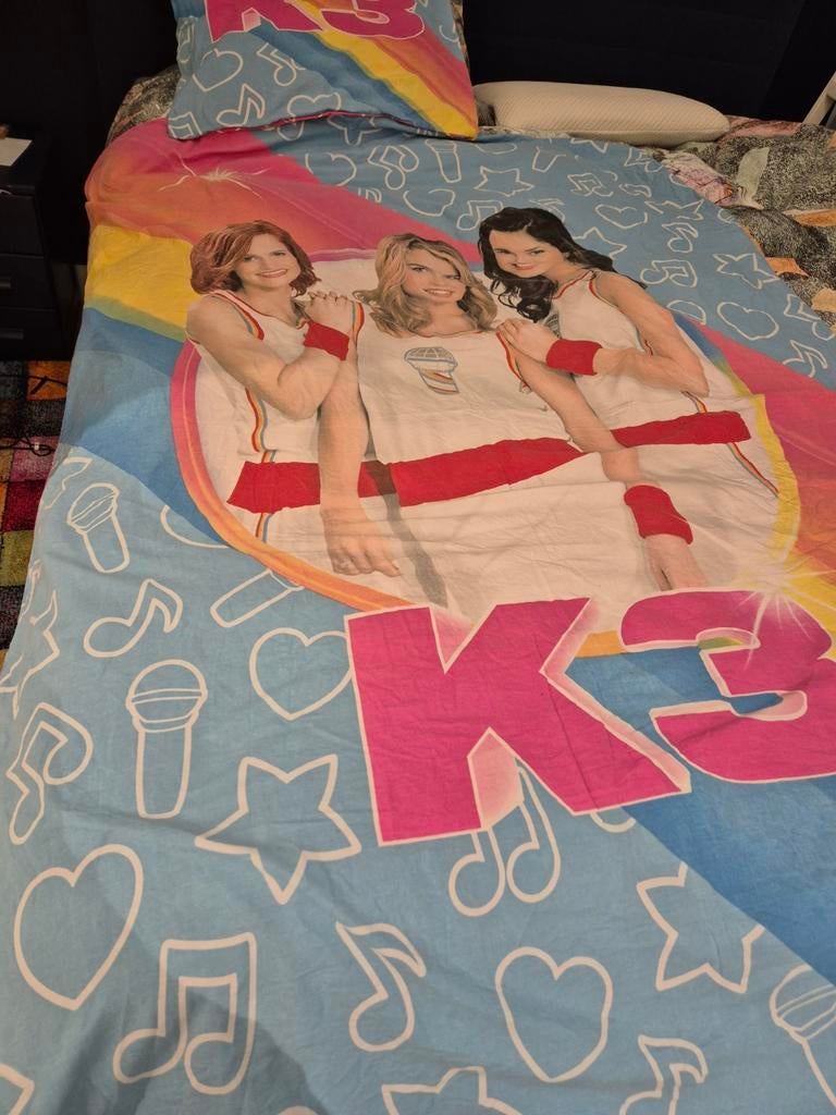 K3 dekbedovertrek met kussensloop, Ophalen of Verzenden