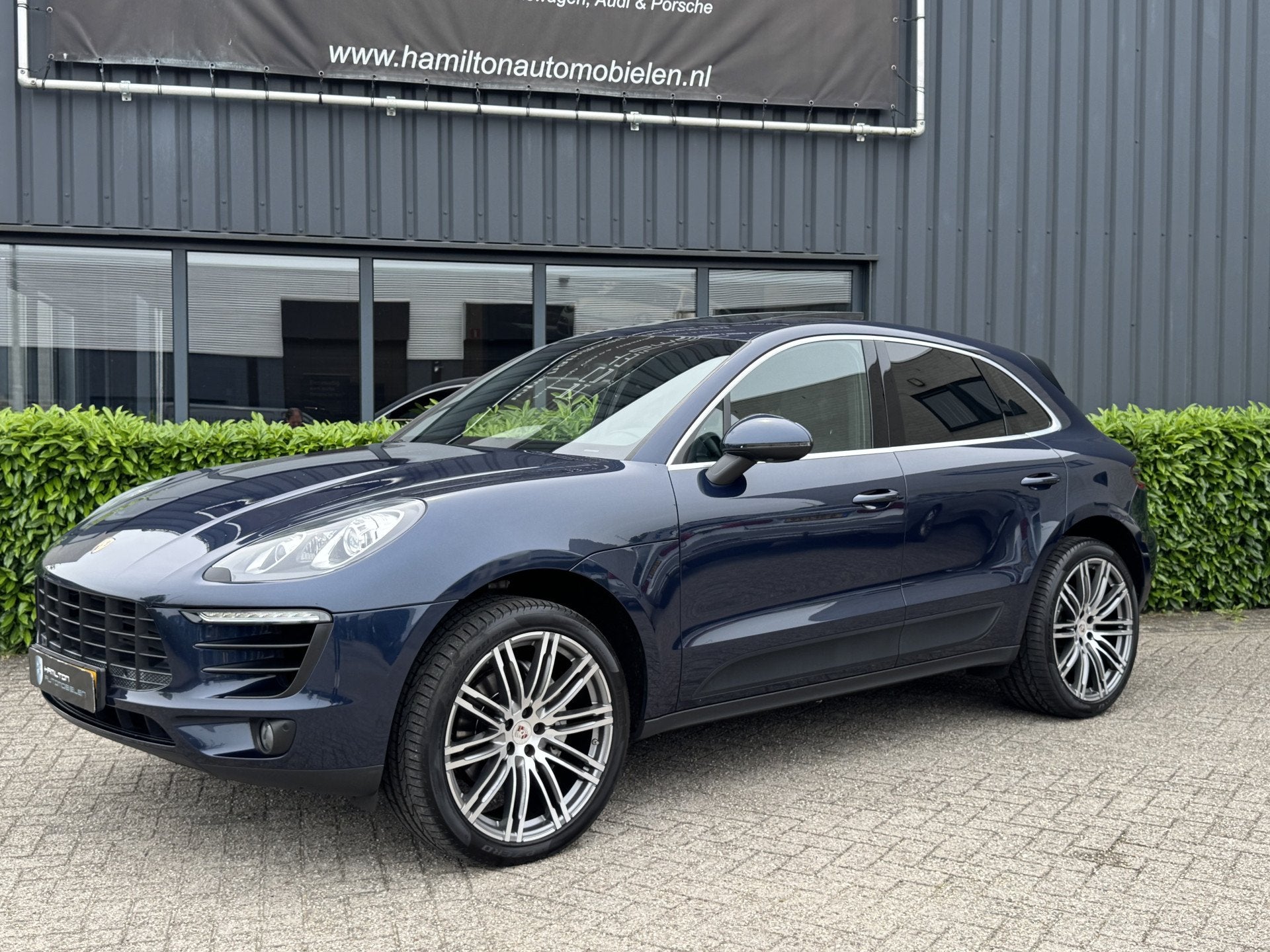 Porsche MACAN S 3.0 V6 340pk Aut. Leder 21" Panoramadak 133d, Automaat, Gebruikt, Blauw, Bedrijf